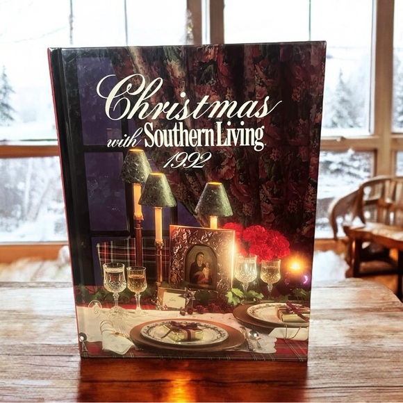 Christmas With Southern Living Hardcover Book Recipes Decor Crafts Vintage 1992 - Picture 9 of 9